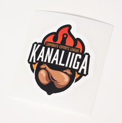 Chicken league sticker